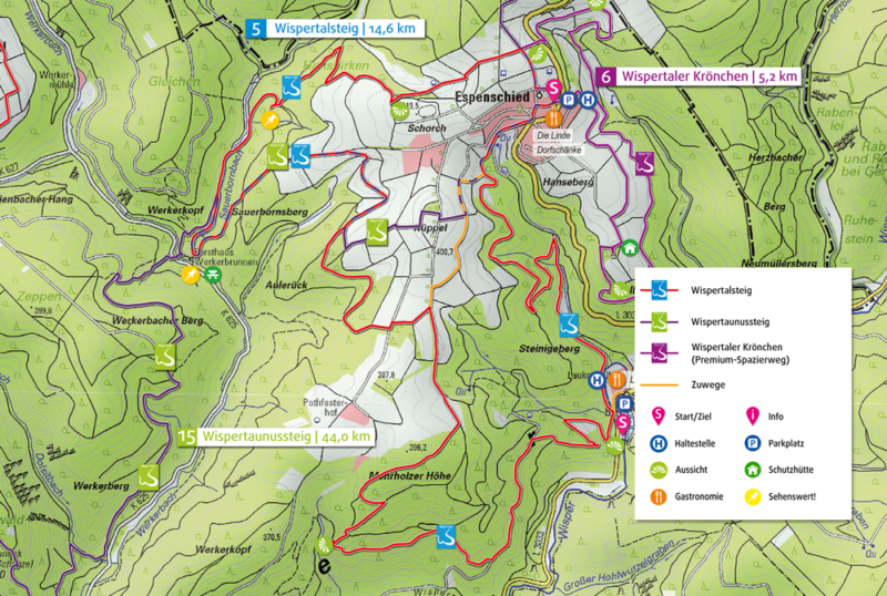 Wispertalsteig – Wisper Trails – Premiumwandern im Wispertaunus